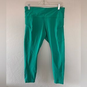 Athleta laser cut leggings